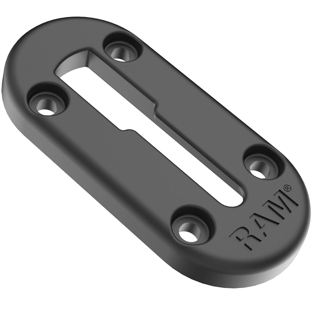 RAM Mount Top - Loading Composite Tough - Track Overall Length: 3.75" [RAP - TRACK - A2U], Kayak Mounts, RAM Mounting Systems, at Festive Water Paddlesports