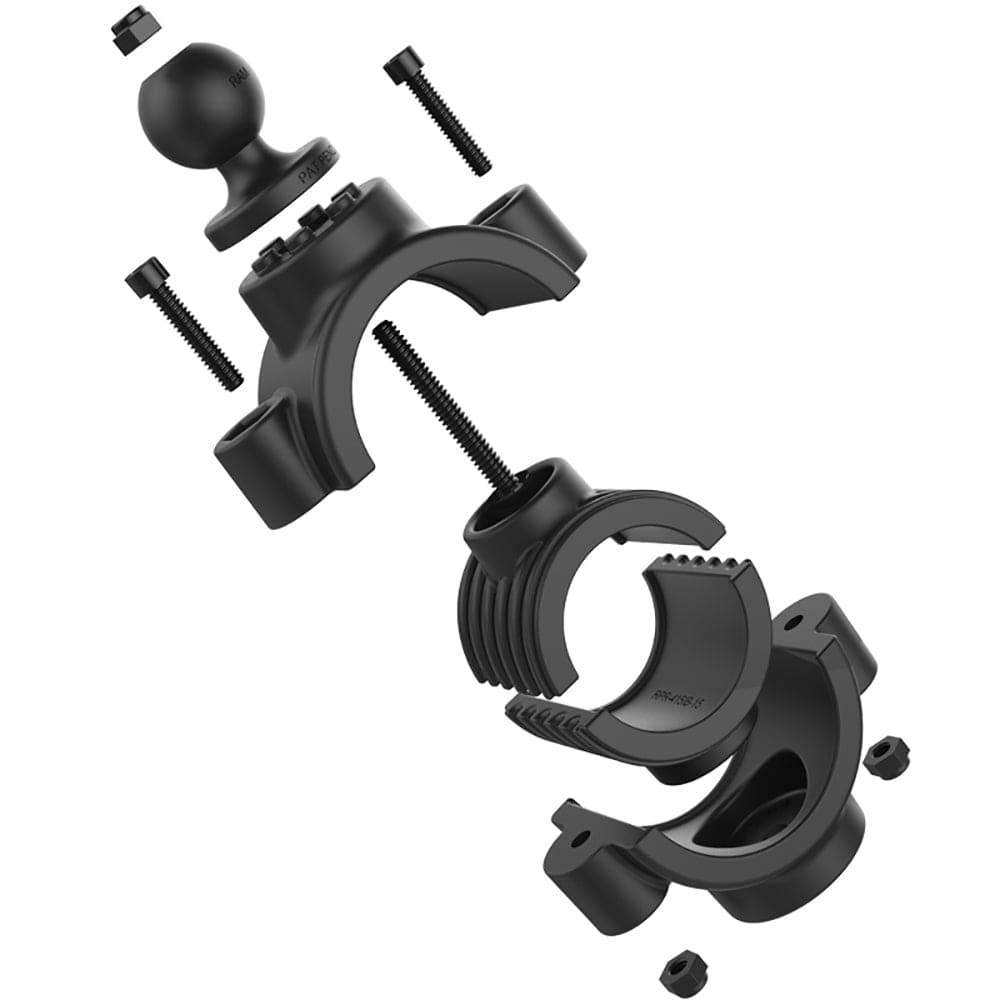 RAM Mount Torque 1 - 1/2" - 2" Diameter Rail Base w/1" Pin - Lock Ball [RAM - B - 351 - 415 - 15 - 2U], Rail/Handle Bar Mounts, RAM Mounting Systems, , , at Festive Water Paddlesports