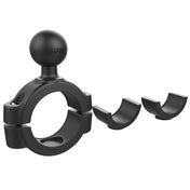 RAM Mount Torque 1 - 1/8" - 1 - 1/2" Diameter Handlebar/Rail Base w/1" Ball [RAM - B - 408 - 112 - 15U], Rail/Handle Bar Mounts, RAM Mounting Systems, , , at Festive Water Paddlesports