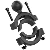 RAM Mount Torque 1 - 1/8" - 1 - 1/2" Diameter Handlebar/Rail Base w/1" Ball [RAM - B - 408 - 112 - 15U], Rail/Handle Bar Mounts, RAM Mounting Systems, , , at Festive Water Paddlesports
