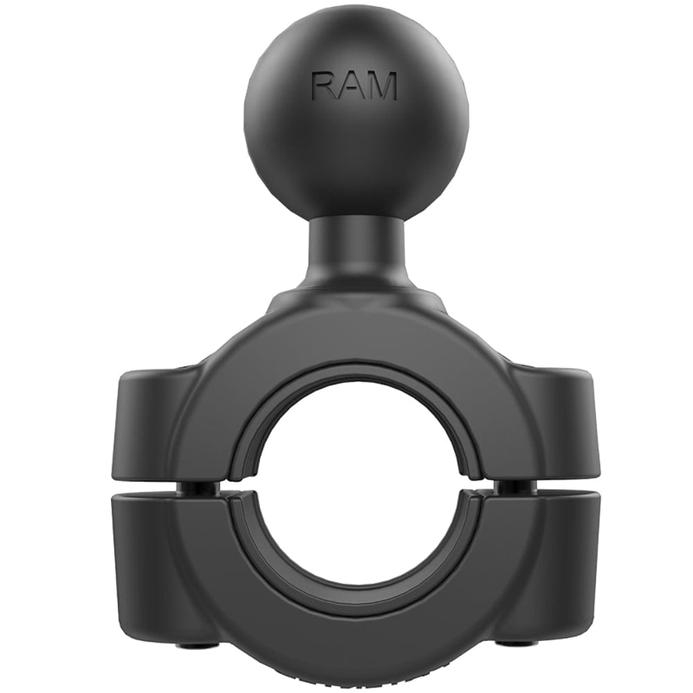 RAM Mount Torque 3/4" - 1" Diameter Handlebar/Rail Base w/1" Ball [RAM - B - 408 - 75 - 1U], Rail/Handle Bar Mounts, RAM Mounting Systems, , , at Festive Water Paddlesports