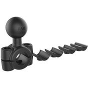 RAM Mount Torque 3/8" - 5/8" Diameter Mini Rail Base w/1" Ball [RAM - B - 408 - 37 - 62U], Rail/Handle Bar Mounts, RAM Mounting Systems, , , at Festive Water Paddlesports