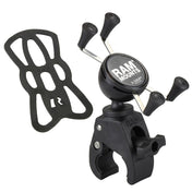 RAM Mount Tough - Claw Mount w/Universal X - Grip Phone Holder [RAM - HOL - UN7 - 400U], iPad/iPhone/iPod Mounts, RAM Mounting Systems, , , at Festive Water Paddlesports