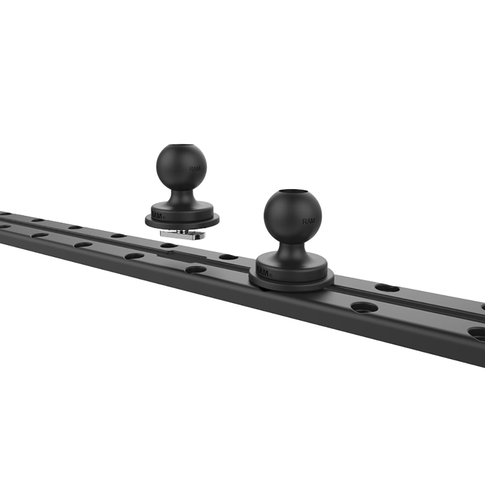 RAM Mount Tough - Track Overall Length - 18.5" [RAP - TRACK - A16U], Surface Mount, RAM Mounting Systems, at Festive Water Paddlesports