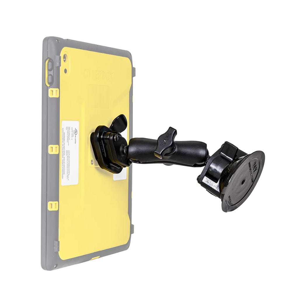 RAM Mount Twist - Lock Suction Cup Mount w/EZY - Mount Quick Release Adapter [RAM - B - 166 - 326U], Suction Cup Mounts, RAM Mounting Systems, , , at Festive Water Paddlesports
