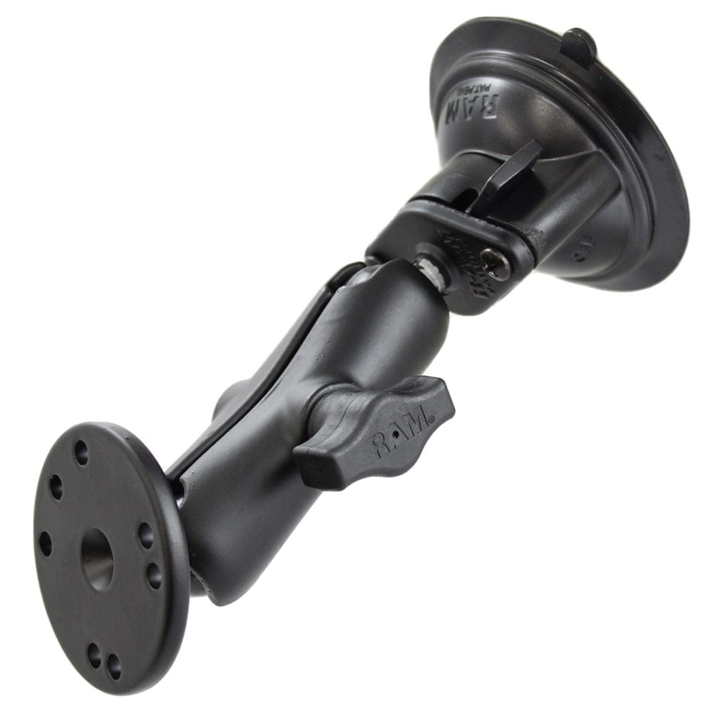 Round Base Adapter [RAM - B - 166 - 202U], Suction Cup Mounts, RAM Mounting Systems, , , at Festive Water Paddlesports