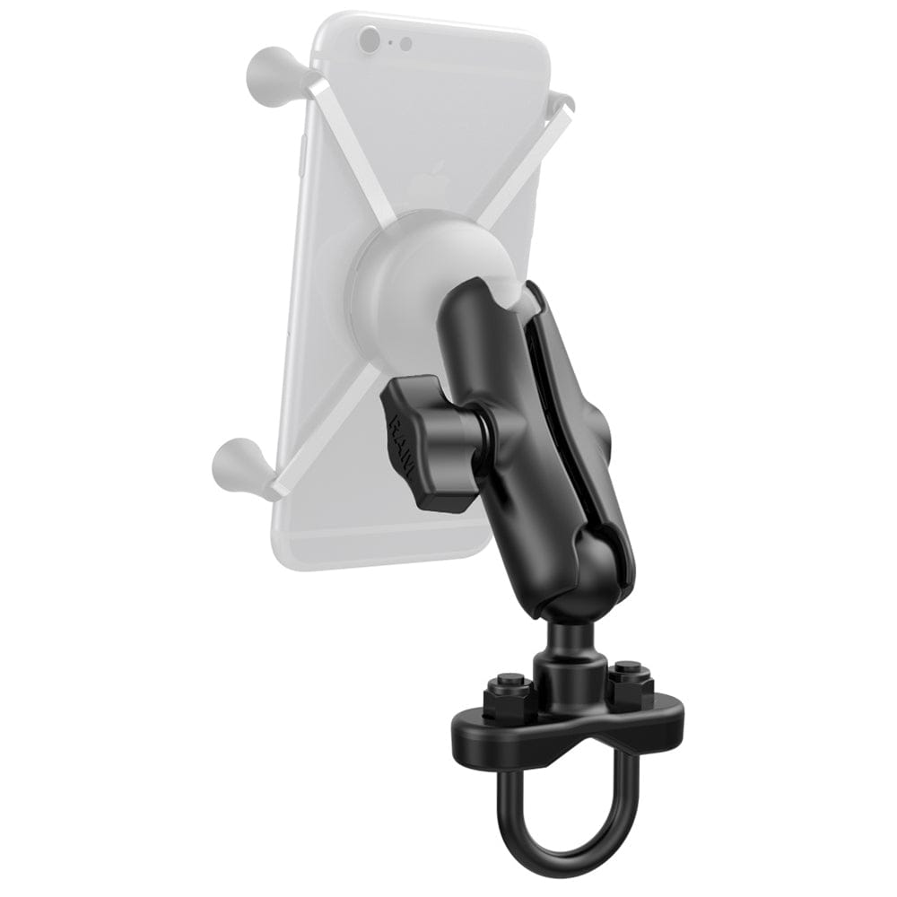RAM Mount U - Bolt Base Mount w/o Top Base [RAM - B - 149Z - QU1U], Rail/Handle Bar Mounts, RAM Mounting Systems, , , at Festive Water Paddlesports