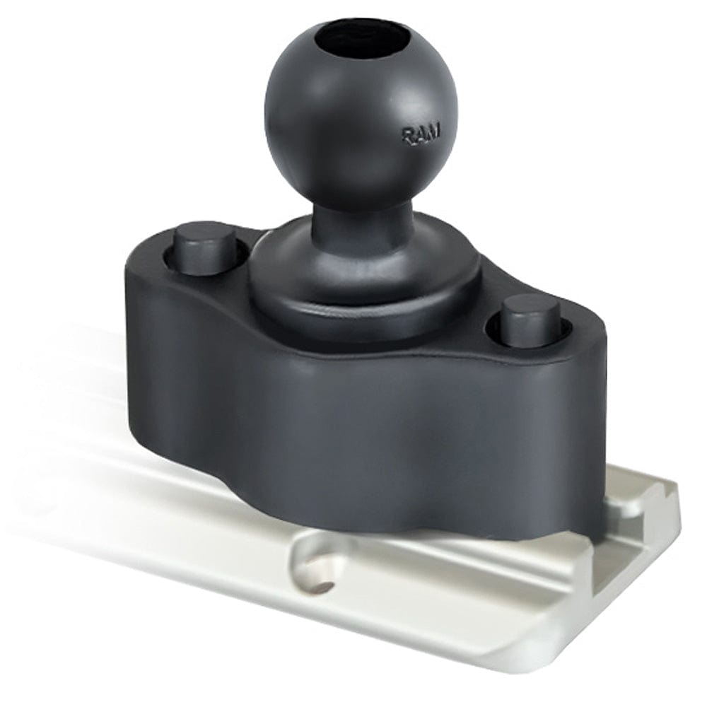 RAM Mount Universal 1" Quick Release Track Rail Adapter [RAP - B - 383U], Kayak Mounts, RAM Mounting Systems, , , at Festive Water Paddlesports