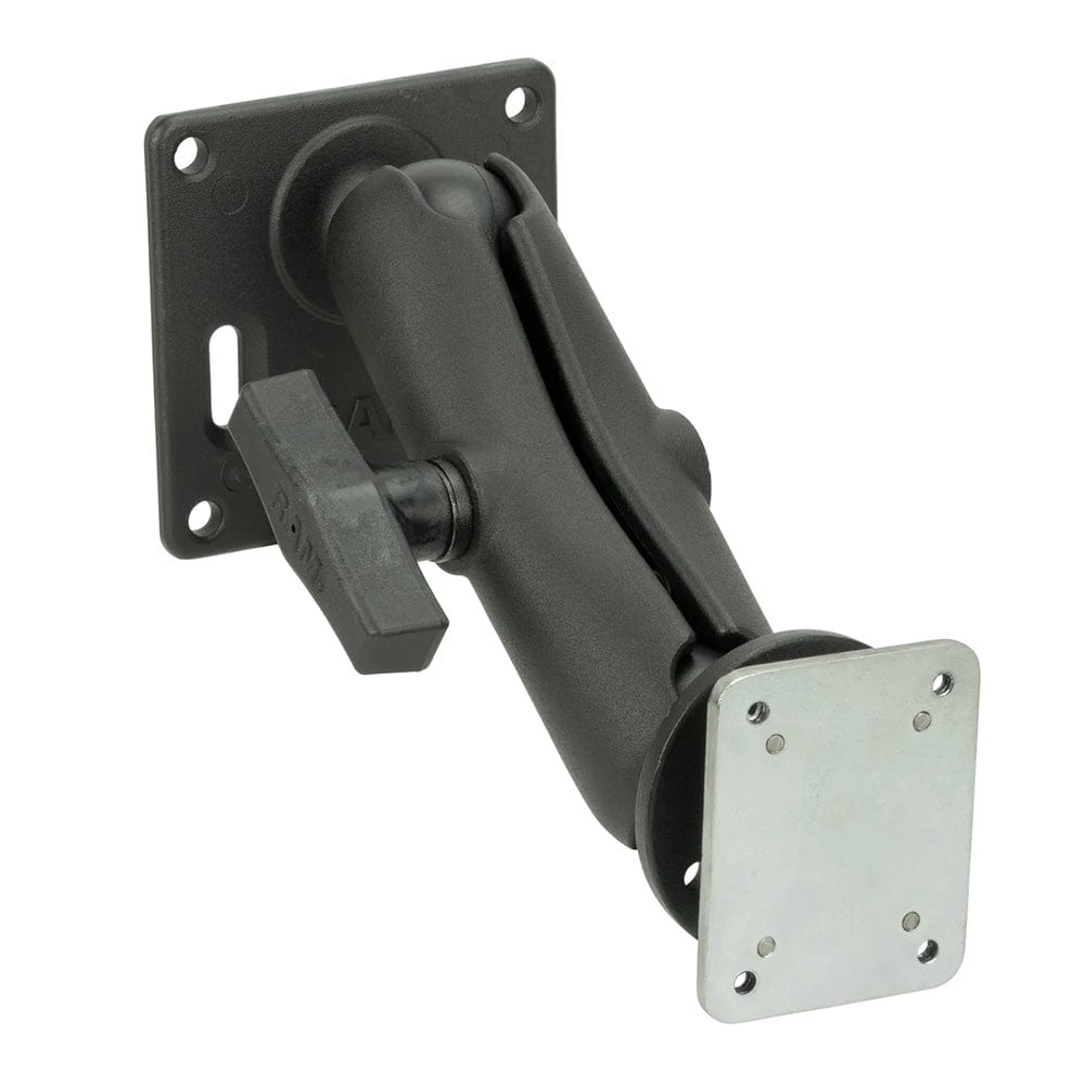 RAM Mount Universal Backing Plate Mount w/75x75mm VESA Plate [RAM - 101 - 2461 - 225B2U], Surface Mount, RAM Mounting Systems, , , at Festive Water Paddlesports