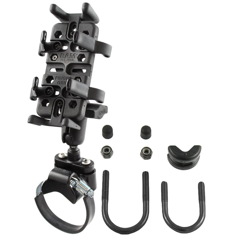 RAM Mount Universal Finger Grip Holder ATV/UTV Strap Mount [RAM - B - 149Z - 2 - UN4], Rail/Handle Bar Mounts, RAM Mounting Systems, , , at Festive Water Paddlesports