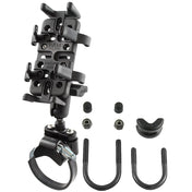 RAM Mount Universal Finger Grip Holder ATV/UTV Strap Mount [RAM - B - 149Z - 2 - UN4], Rail/Handle Bar Mounts, RAM Mounting Systems, , , at Festive Water Paddlesports