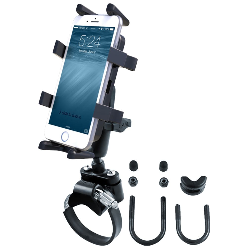 RAM Mount Universal Finger Grip Holder ATV/UTV Strap Mount [RAM - B - 149Z - 2 - UN4], Rail/Handle Bar Mounts, RAM Mounting Systems, , , at Festive Water Paddlesports