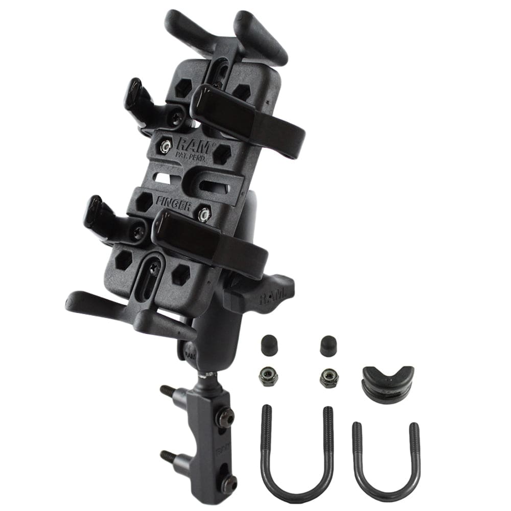 RAM Mount Universal Finger Grip Holder Brake/Clutch Reservoir Mount [RAM - B - 174 - UN4U], Motorcycle Mounts, RAM Mounting Systems, , , at Festive Water Paddlesports