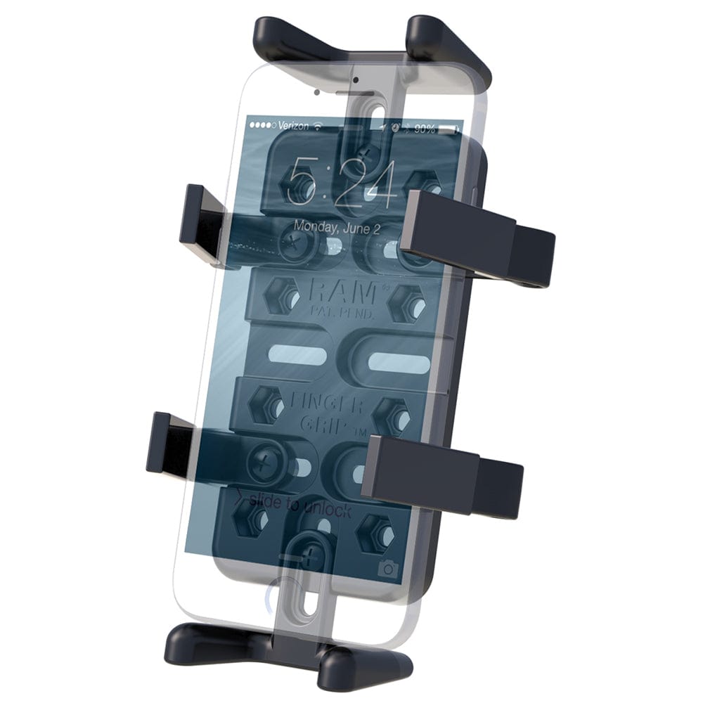 RAM Mount Universal Finger Grip Holder [RAM - HOL - UN4U], Accessories, RAM Mounting Systems, , , at Festive Water Paddlesports