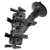 RAM Mount Universal Finger Grip Holder Suction Cup Mount [RAM - B - 166 - UN4U], Suction Cup Mounts, RAM Mounting Systems, , , at Festive Water Paddlesports