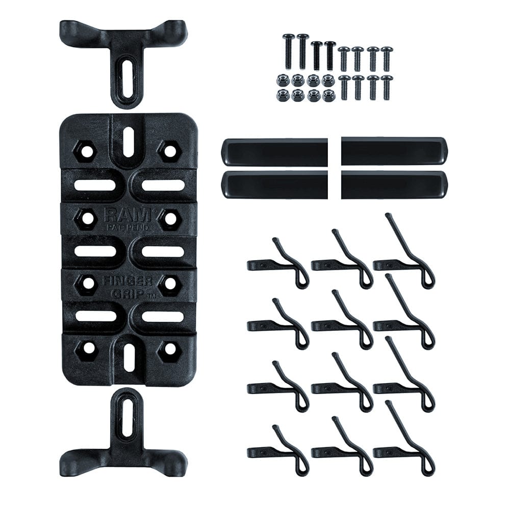 RAM Mount Universal Finger Grip Holder Surface Mount [RAM - B - 138 - UN4], Surface Mount, RAM Mounting Systems, , , at Festive Water Paddlesports