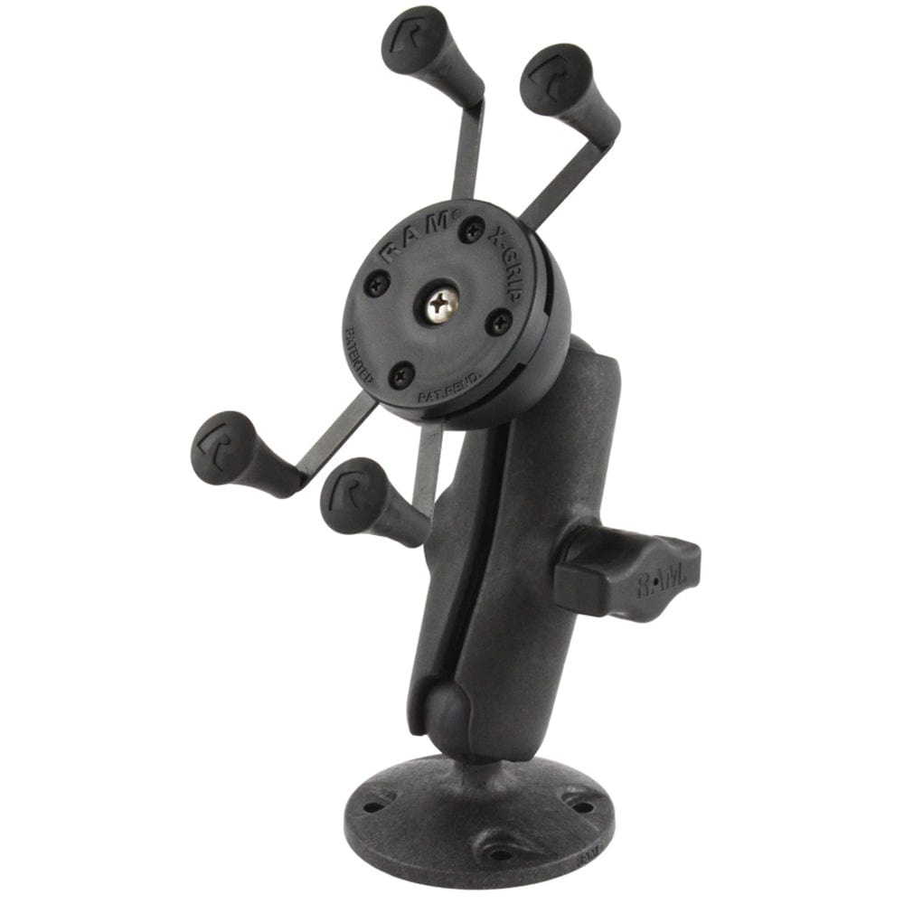 RAM Mount Universal X - Grip Holder Composite Surface Mount [RAP - B - 138 - UN7], Cell Phone Mounts, RAM Mounting Systems, , , at Festive Water Paddlesports