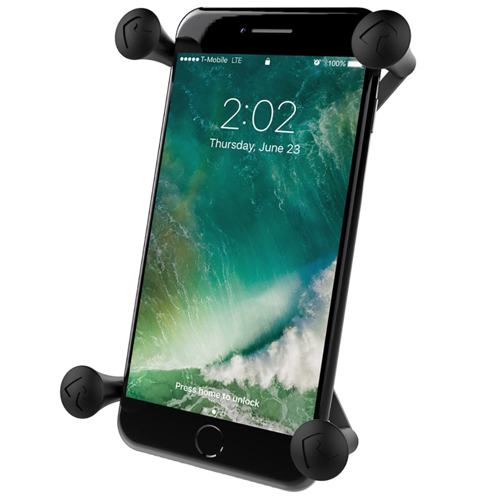 RAM Mount Universal X - Grip IV Large Phone/Phablet Holder w/1" Ball [RAM - HOL - UN10BU], Tablet Mounts, RAM Mounting Systems, , , at Festive Water Paddlesports
