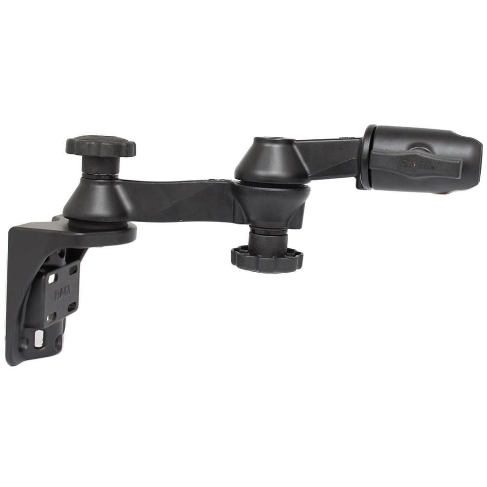 RAM Mount Vertical Mounting Base w/Double 6" Swing Arm Swivel Single Socket f/1.5" Balls [RAM - 109VS - 5NBU], Swing Arm Mounts, RAM Mounting Systems, , , at Festive Water Paddlesports