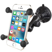 RAM Mount X - Grip Composite Twist Lock Suction Cup Mount [RAP - B - 166 - 2 - UN7U], Suction Cup Mounts, RAM Mounting Systems, , , at Festive Water Paddlesports