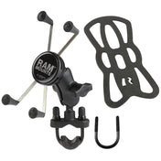 RAM Mount X - Grip Large Phone Mount w/Handlebar U - Bolt Base [RAM - B - 149Z - A - UN10U], Cell Phone Mounts, RAM Mounting Systems, , , at Festive Water Paddlesports