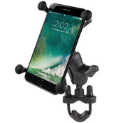 RAM Mount X - Grip Large Phone Mount w/Handlebar U - Bolt Base [RAM - B - 149Z - A - UN10U], Cell Phone Mounts, RAM Mounting Systems, , , at Festive Water Paddlesports