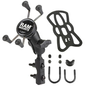 RAM Mount X - Grip Phone Mount w/Motorcycle Brake/Clutch Reservoir Base [RAM - B - 174 - A - UN7U], Cell Phone Mounts, RAM Mounting Systems, , , at Festive Water Paddlesports