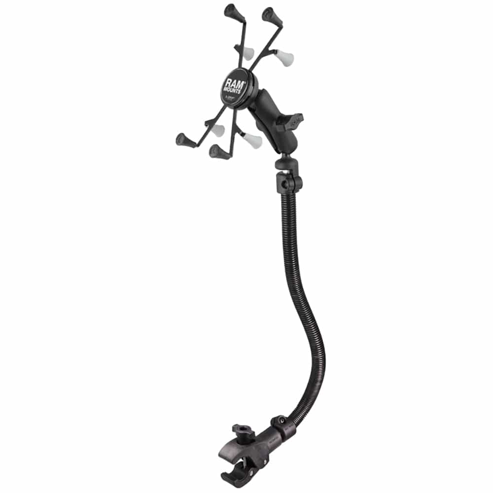 RAM Mount X - GripWheelchair Leg Rail Mount f/7" - 8" Tablets [RAP - 400 - 18 - B - UN8], Wheelchair Mounts, RAM Mounting Systems, , , at Festive Water Paddlesports