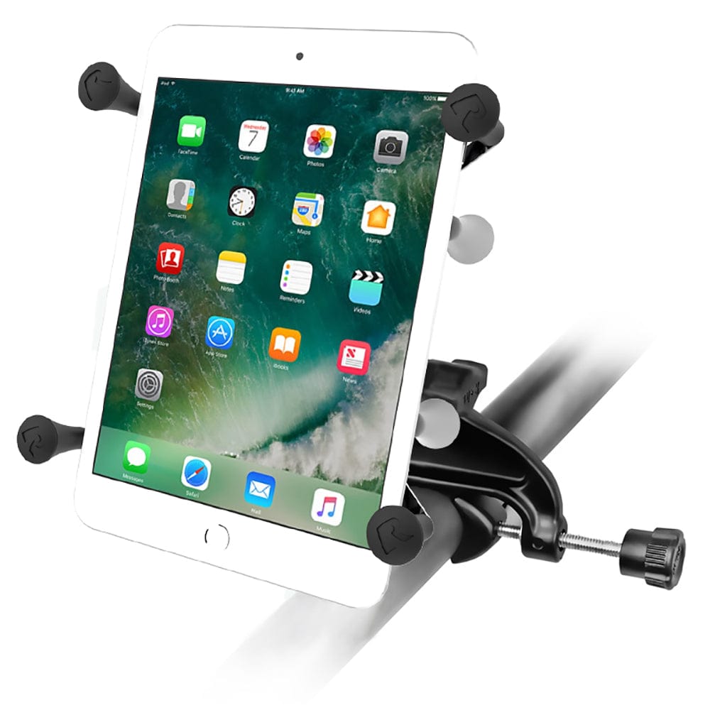 RAM Mount Yoke Clamp Mount w/X - Grip II [RAM - B - 121 - UN8U], Vehicle Laptop Mounts, RAM Mounting Systems, , , at Festive Water Paddlesports