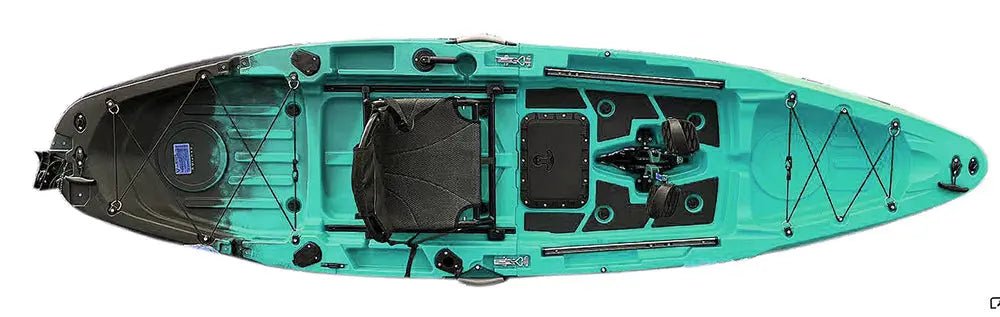 Rapido 10.8ft Fin Drive Modular Fishing Kayak, Fishing Kayak, ReelYaks, Sea Salt in 10 - 12 weeks at Festive Water Paddlesports