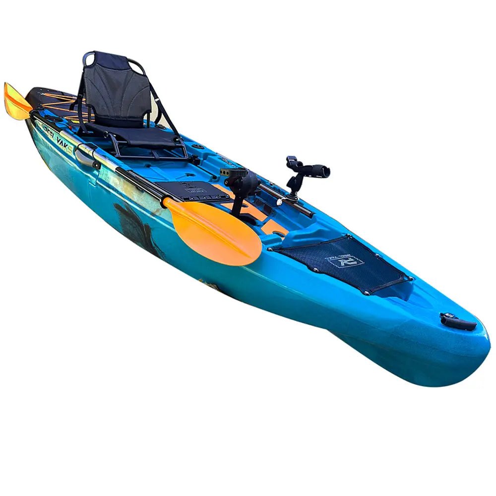 Rapido 10.8ft Propeller Drive Modular Fishing Kayak – Festive