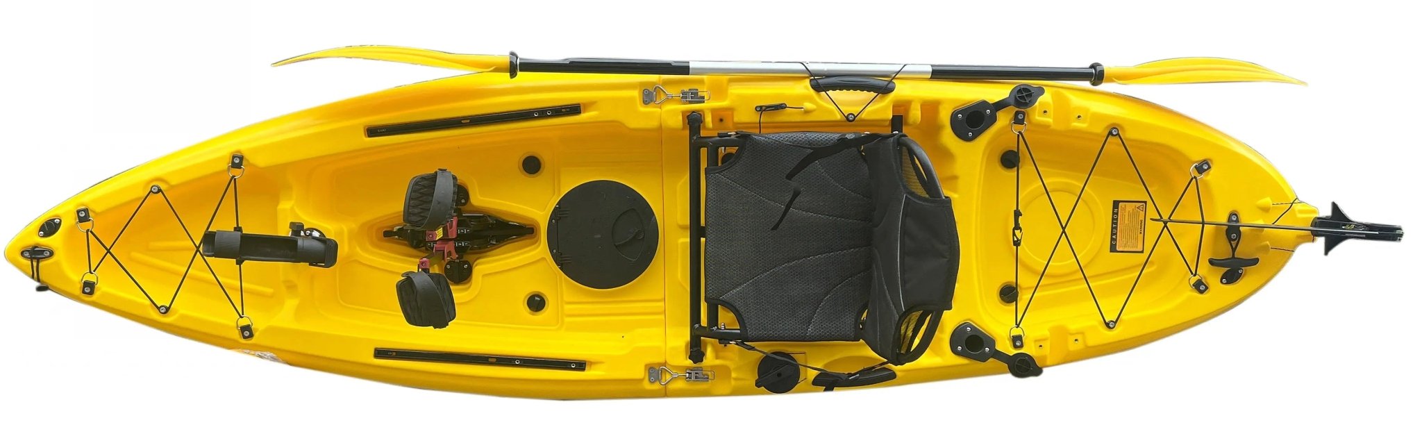 Raptor 9.5ft Fin Drive Modular Fishing Kayak, Fishing Kayak, ReelYaks, Custom in 8 - 12 weeks at Festive Water Paddlesports