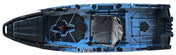 Recon 10ft Fin Drive Modular Fishing Kayak, Fishing Kayak, ReelYaks, Blue Gray in 1 - 2 weeks at Festive Water Paddlesports
