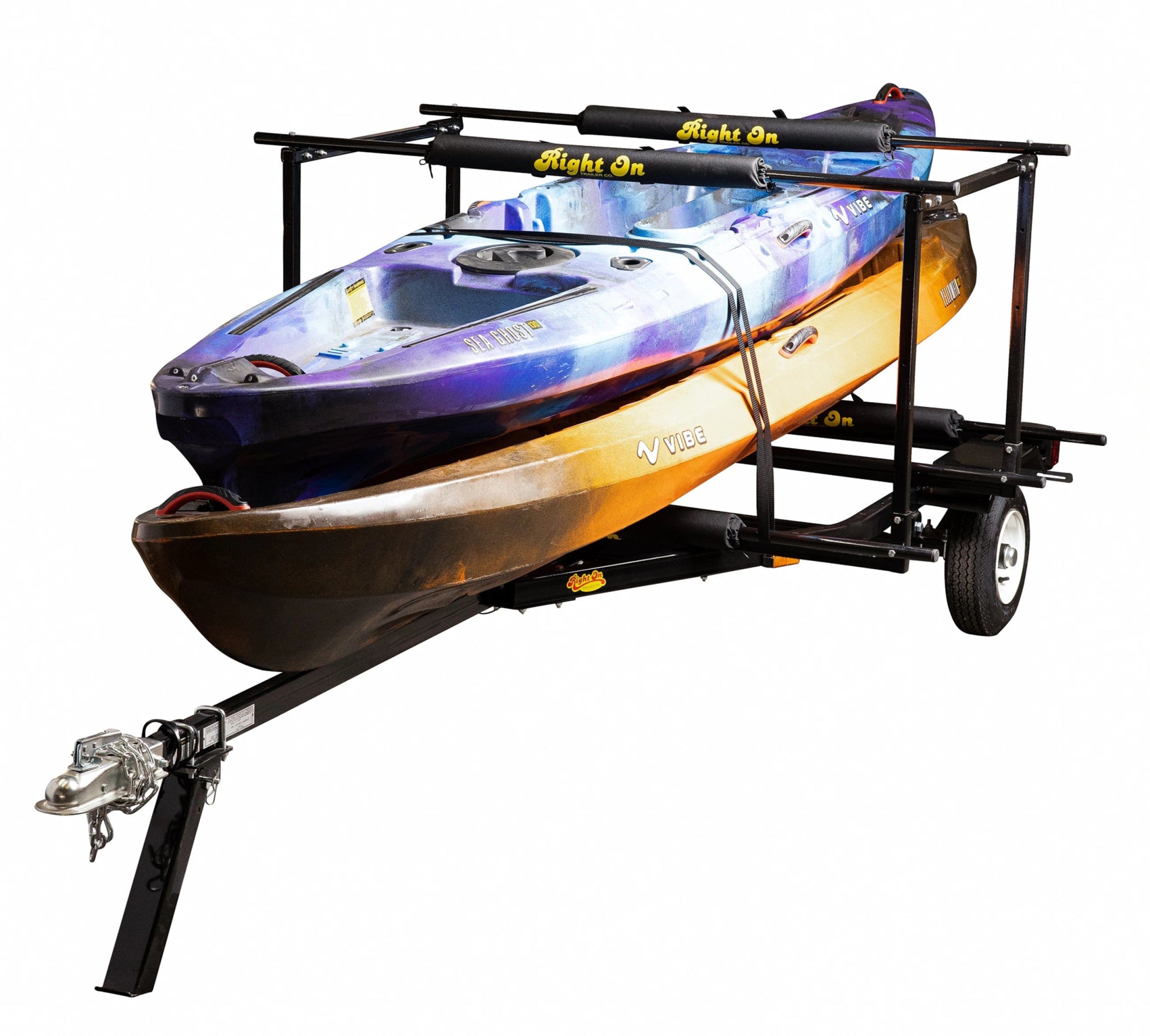 Right On Multi - Sport Trailer with Box Rack, Trailer, Right On, , , at Festive Water Paddlesports