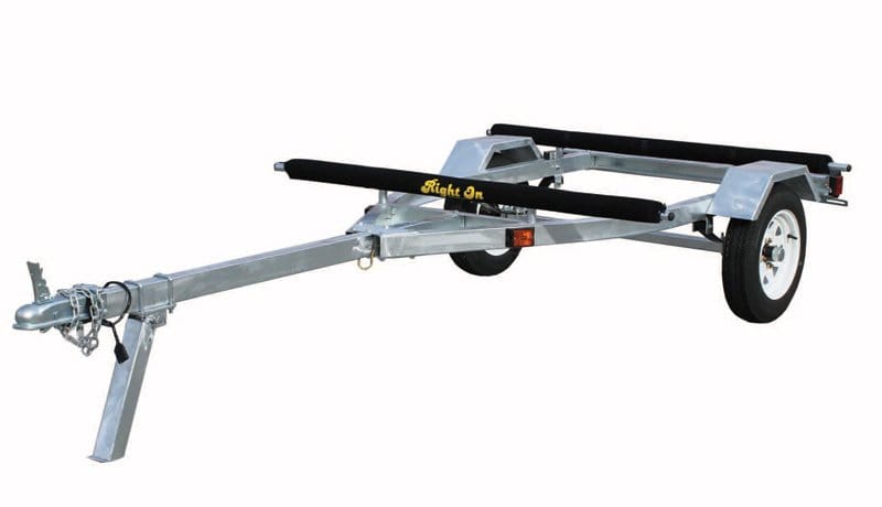 Right On Ruff - Sport Galvanized Kayak Trailer, Trailer, Right On, , , at Festive Water Paddlesports