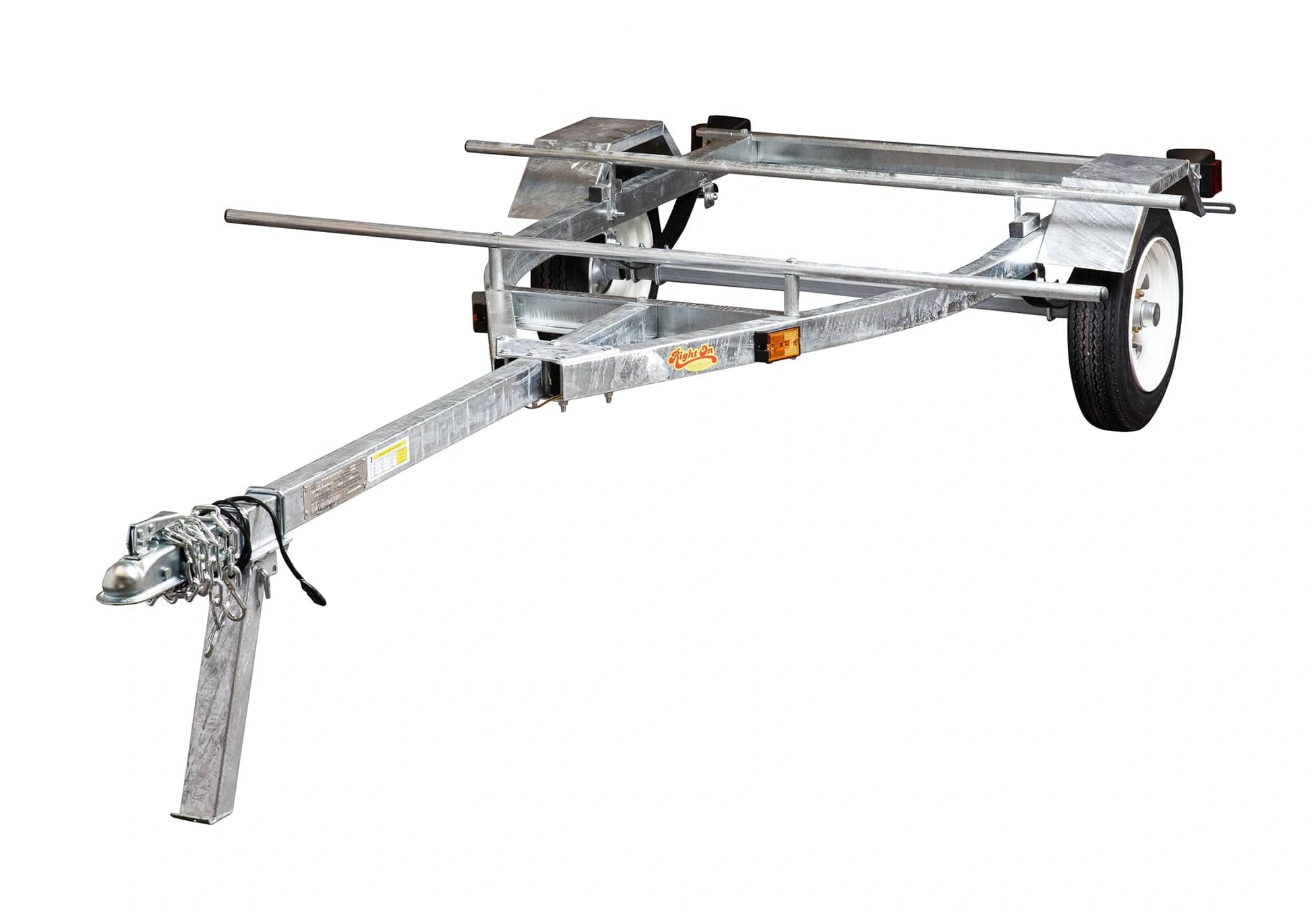 Right On Ruff - Sport Galvanized Kayak Trailer, Trailer, Right On, , , at Festive Water Paddlesports