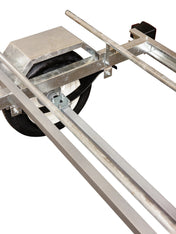 Right On Ruff - Sport Galvanized Kayak Trailer with Box Rack, Trailer, Right On, , , at Festive Water Paddlesports