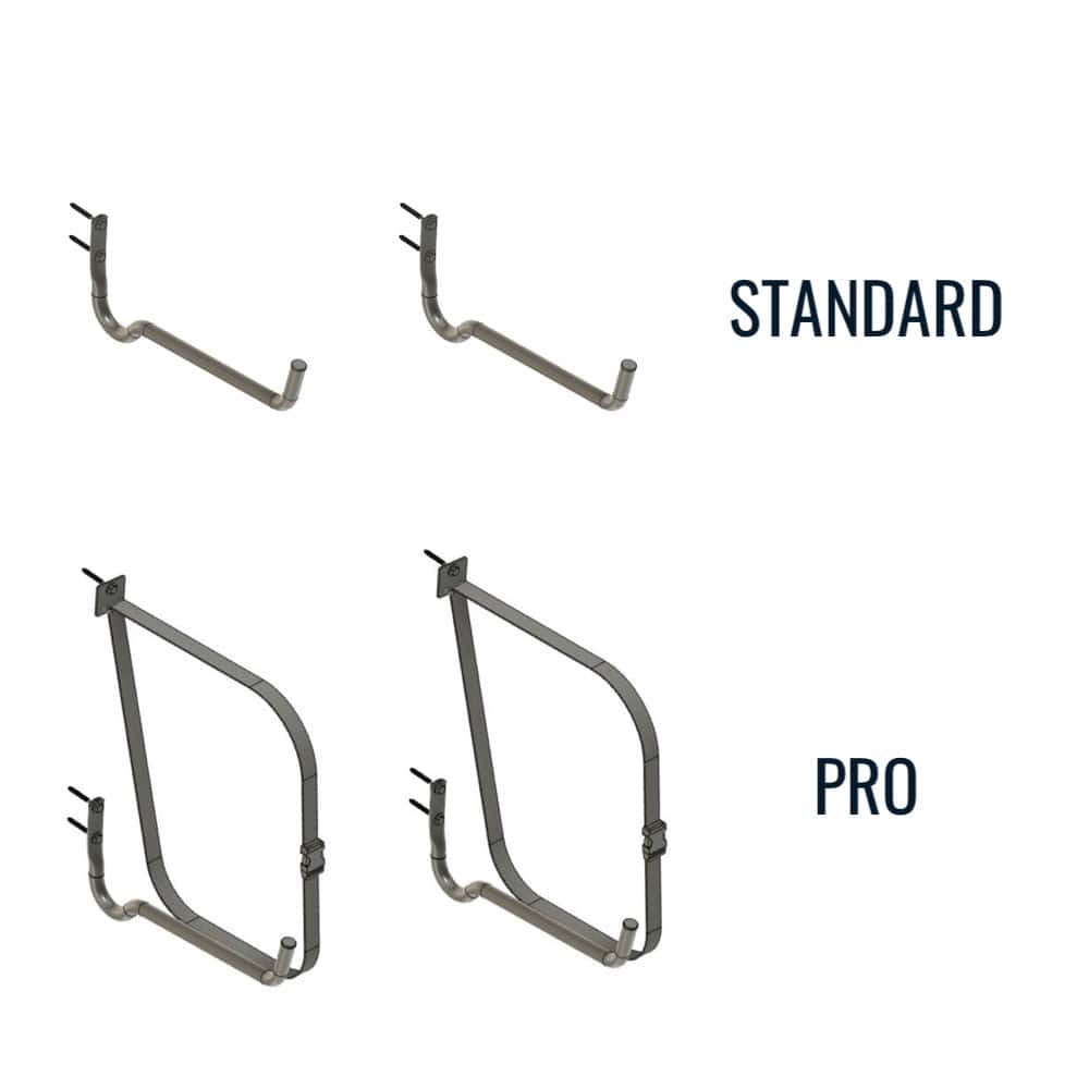 Roanoke Kayak, SUP, & Surfboard Storage Rack | Holds 100 lbs | Pro, Wall Mounted, StoreYourBoard, , , at Festive Water Paddlesports