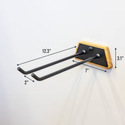 Rockbridge Wall Hooks | 2 - Pack, Wall Mounted, StoreYourBoard, , , at Festive Water Paddlesports