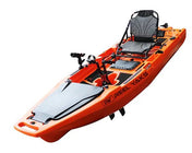 Rocket 9.8ft Fin Drive Modular Fishing Kayak, Fishing Kayak, ReelYaks, Papaya in 8 - 11 weeks at Festive Water Paddlesports