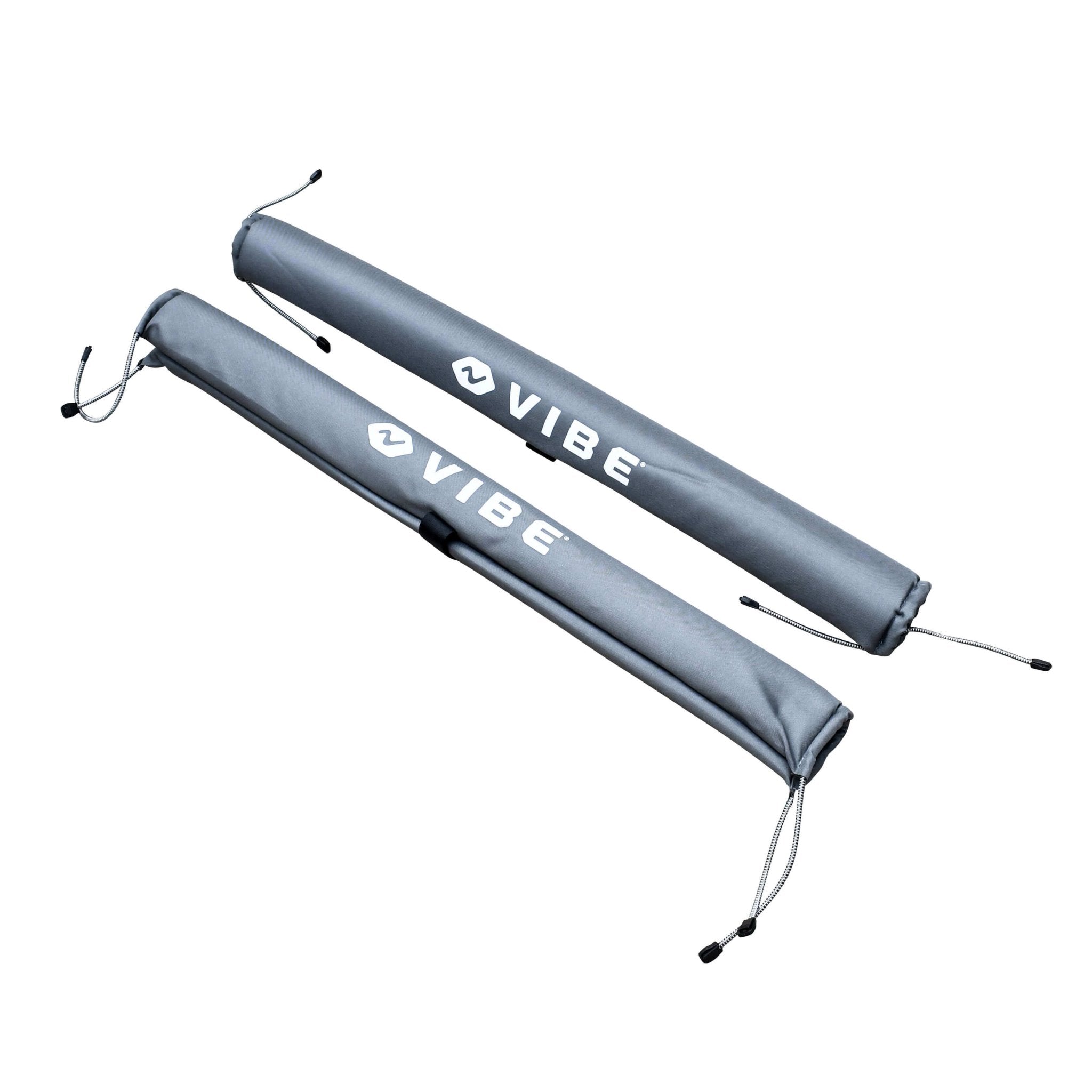 Roof Rack Crossbar Pads (2 pk), Accessories, Vibe Kayaks, 30" Gray/White at Festive Water Paddlesports
