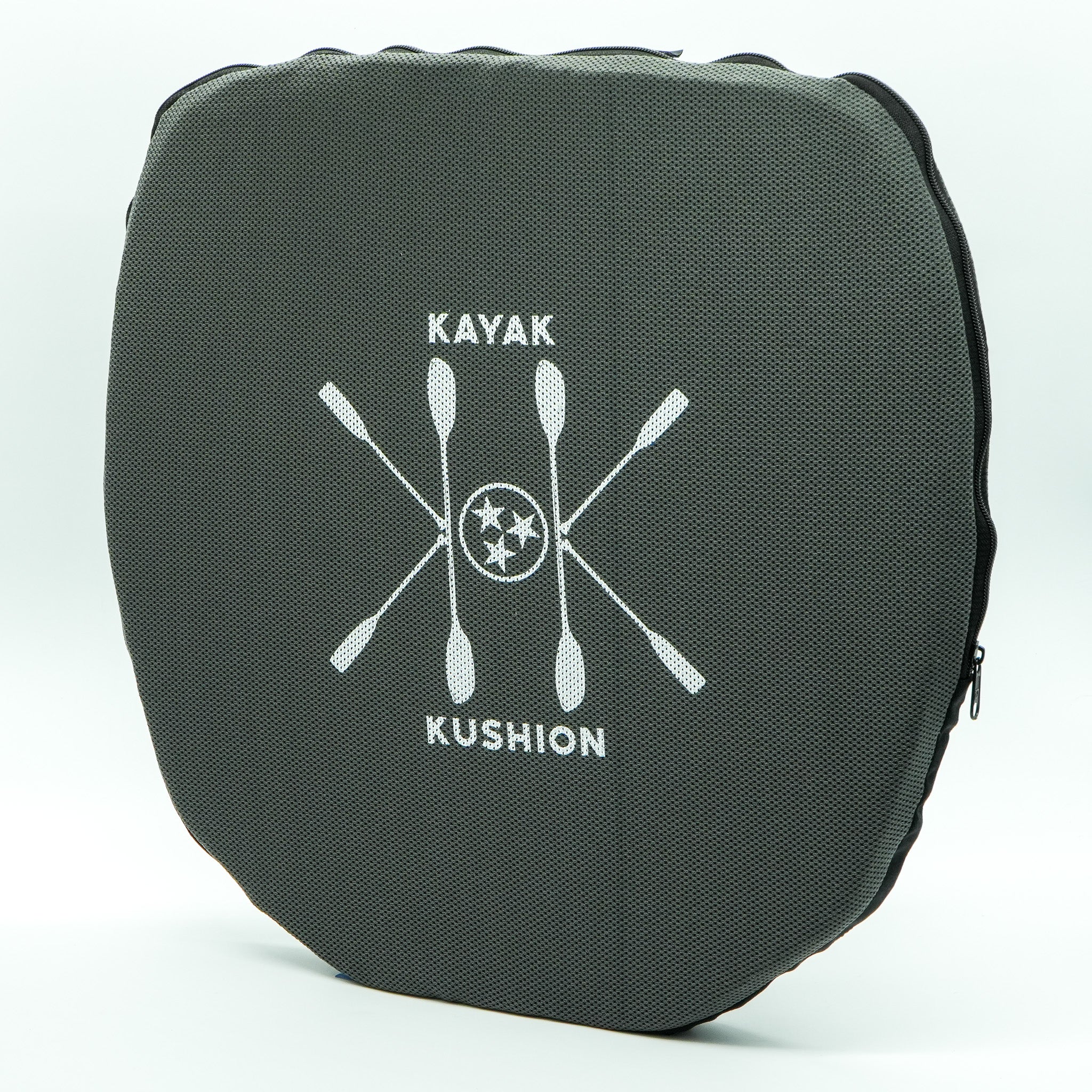Round Kushion | River Bank Collection, , Kayak Kushion, Graphite Bertha at Festive Water Paddlesports