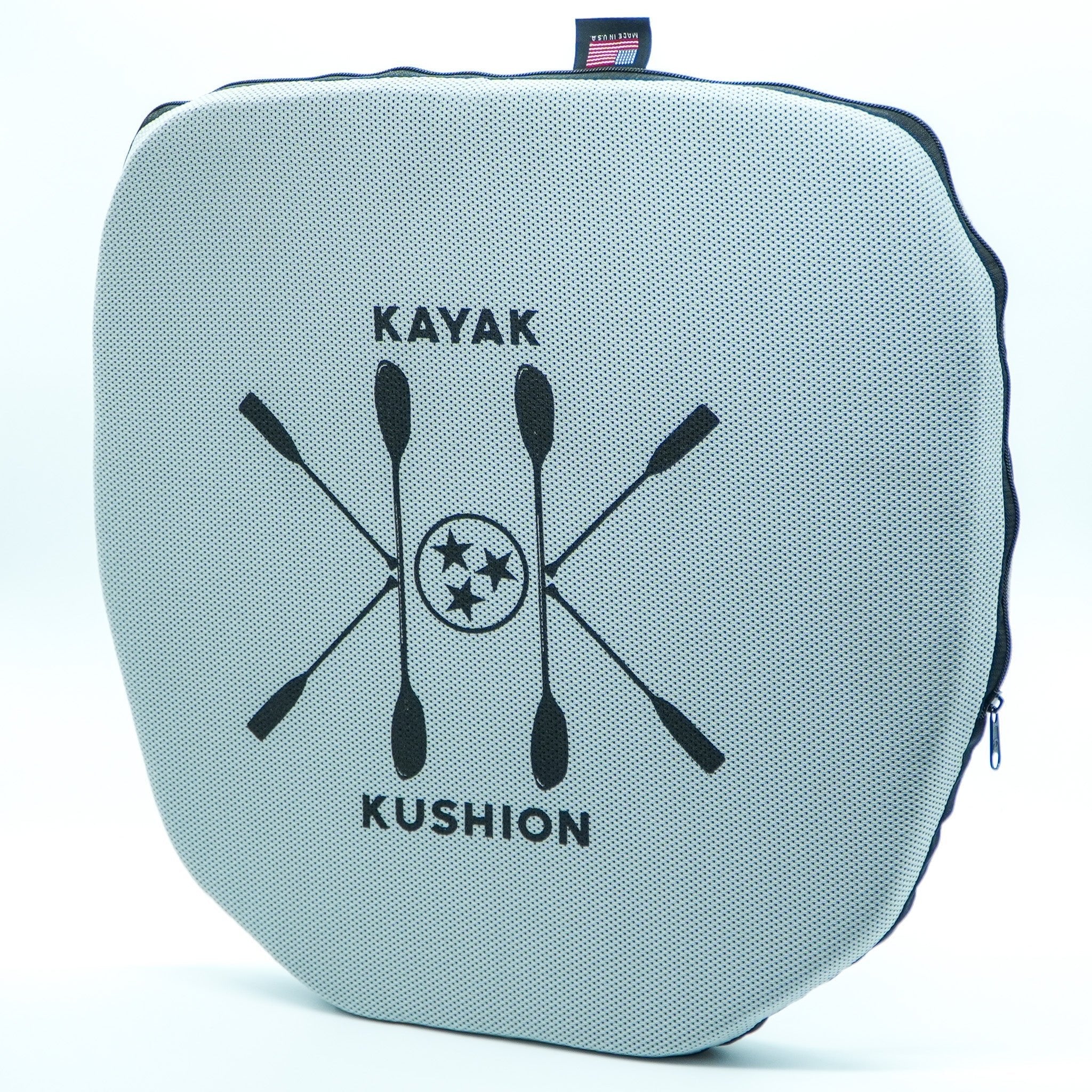 Round Kushion | River Bank Collection, , Kayak Kushion, Silver Bertha at Festive Water Paddlesports