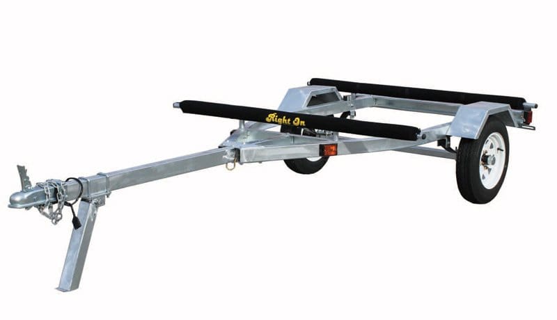 Right On Ruff-Sport Galvanized Kayak Trailer