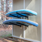 Sandbridge SUP & Surfboard Storage | Outdoor Adjustable Rack | 2 Level, Wall Mounted, StoreYourBoard, , , at Festive Water Paddlesports