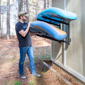Sandbridge SUP & Surfboard Storage | Outdoor Adjustable Rack | 2 Level, Wall Mounted, StoreYourBoard, , , at Festive Water Paddlesports