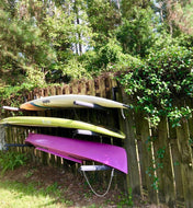 Sandbridge SUP & Surfboard Storage | Outdoor Adjustable Rack | 4 Level, Wall Mounted, StoreYourBoard, , , at Festive Water Paddlesports