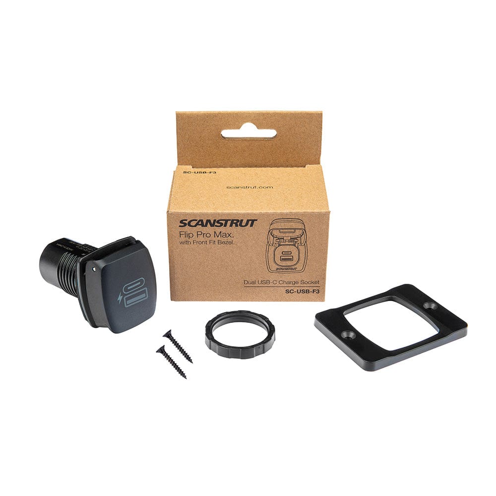 Scanstrut Flip Pro Plus Fast Charge USB - A USB - C Socket [SC - USB - F4], Accessories, Scanstrut, , , at Festive Water Paddlesports