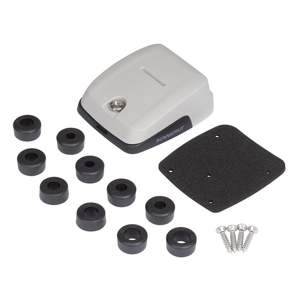 Scanstrut Horizontal Double - Entry Cable Seal - Grey - Multiple Cable Combinations [DS - HD10], Wire Management, Scanstrut, , , at Festive Water Paddlesports