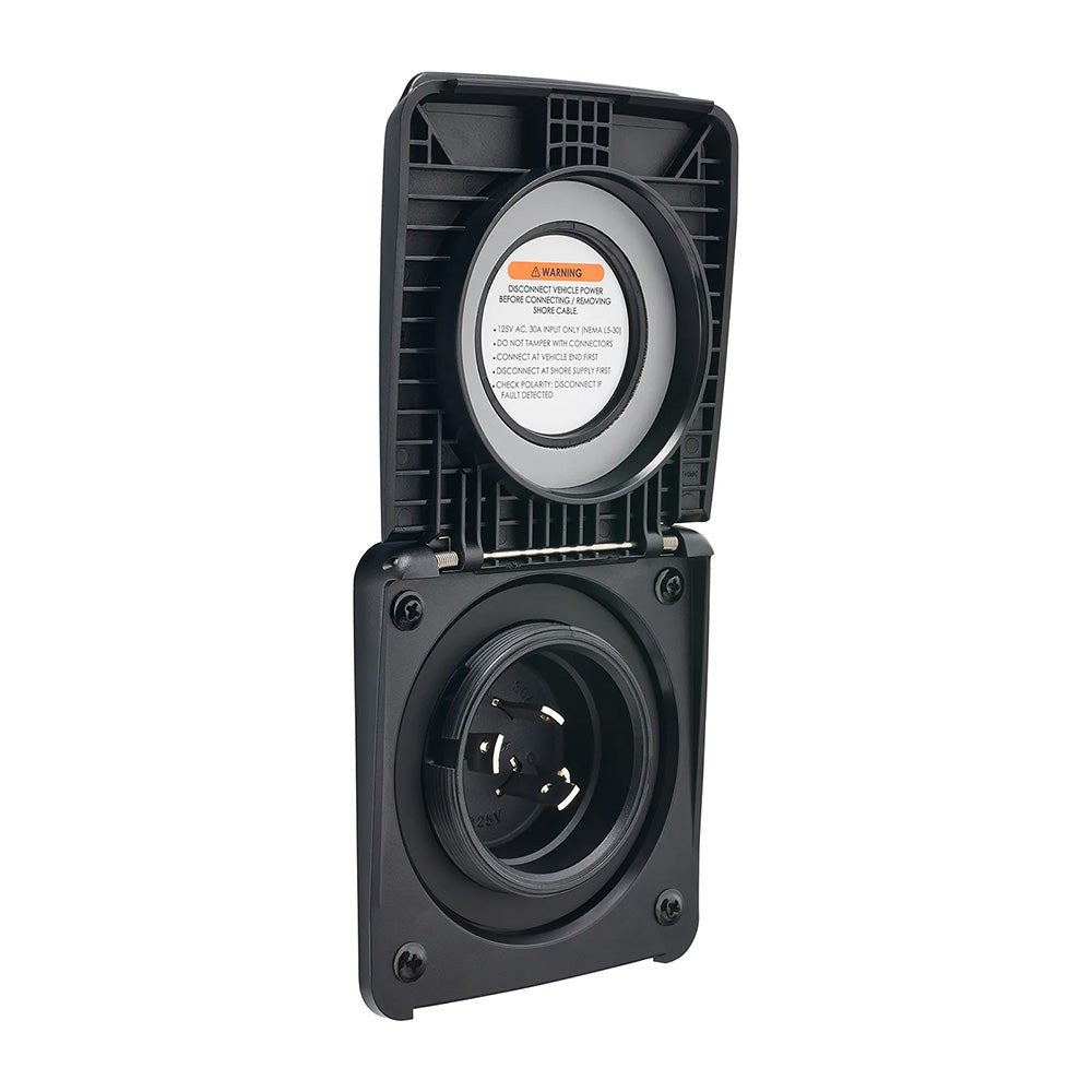 Scanstrut Roam Series 125V 30A AC Power Inlet [SC-R-P2], Accessories, Scanstrut, at Festive Water Paddlesports